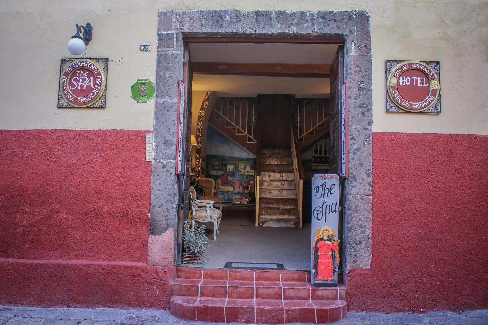 Hotel Casa Del Misionero San Miguel de Allende Zewnętrze zdjęcie